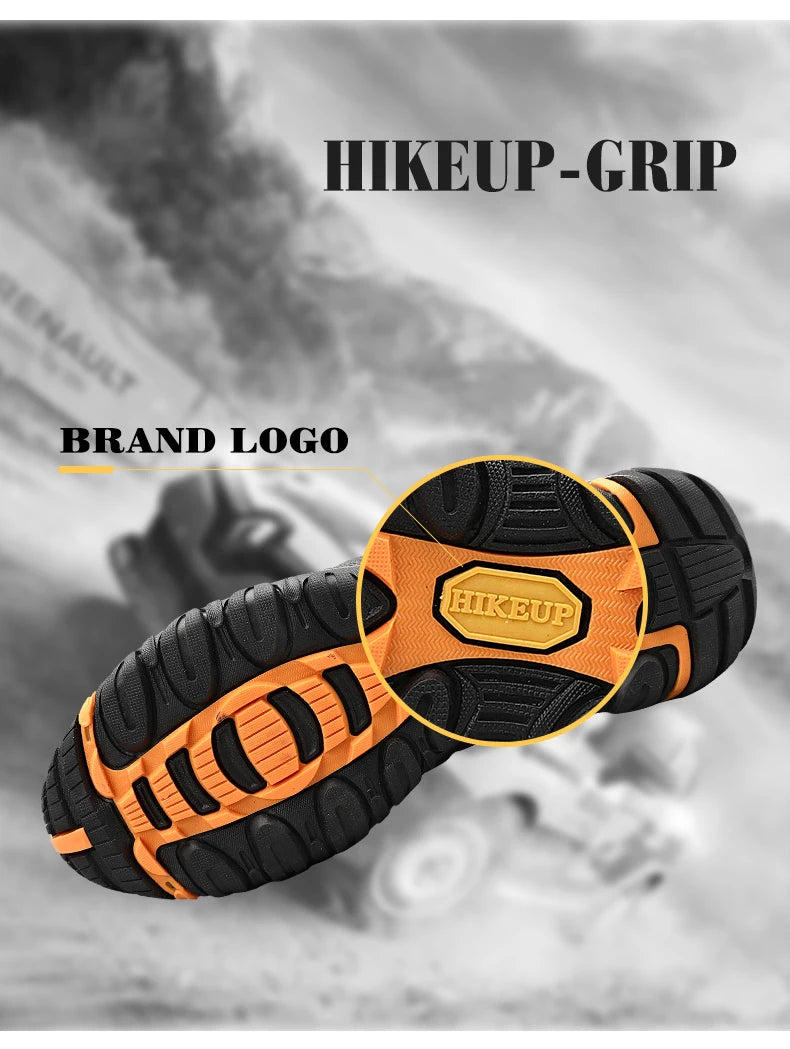 Chaussures de Randonnée Homme HIKEUP – Antidérapantes, Respirantes, Résistantes – Trekking, Escalade, Chasse, Tourisme - BLACKBEARD OUTDOOR INDUSTRIES