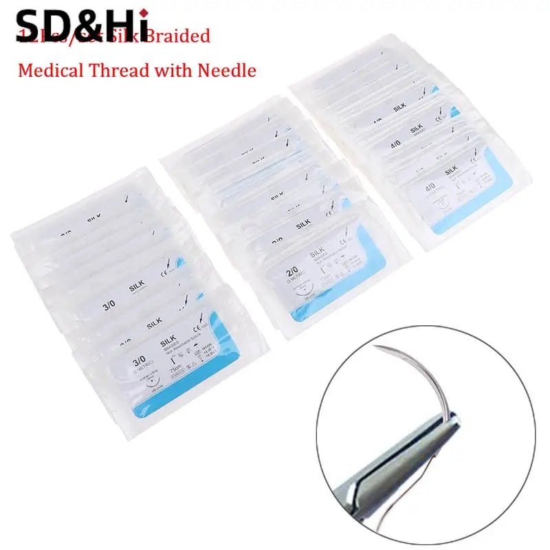 Kit de Fils de Suture Médicaux – 12 Pièces Ma boutique