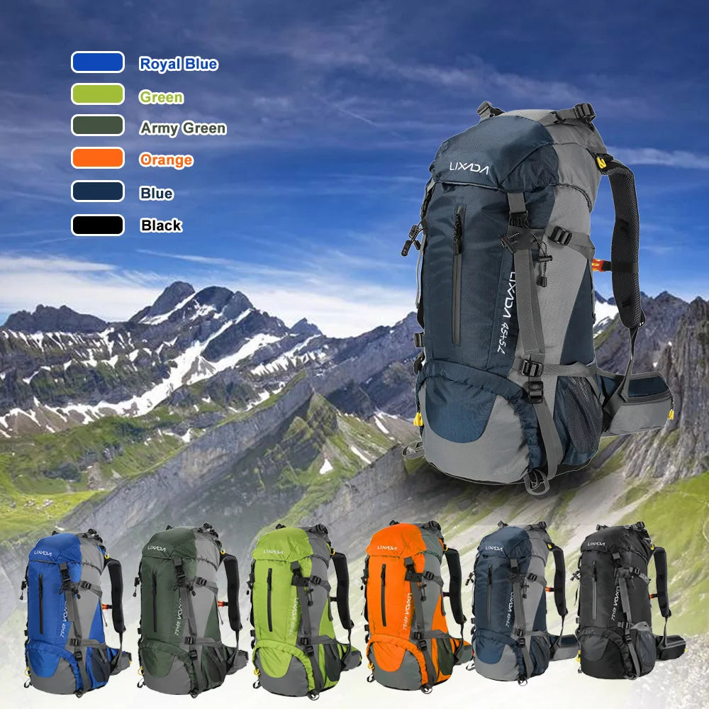 Sac à Dos Randonnée 50L Étanche – LIXADA - BLACKBEARD OUTDOOR INDUSTRIES