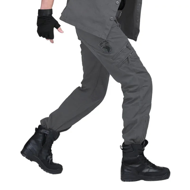 Pantalon Cargo Homme – Coton Résistant, Multi-Poches, Style Militaire et Décontracté - BLACKBEARD OUTDOOR INDUSTRIES