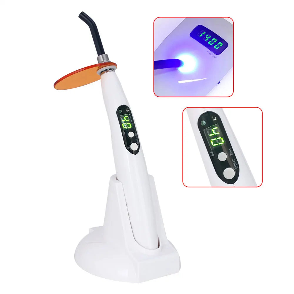 Lampe à Photopolymériser Sans Fil – AZDENT | LED Haute Puissance 1200–1500 mW/cm² Ma boutique
