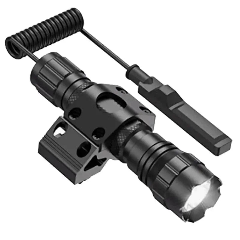 Lampe Tactique LED 800 Lumens | Monture Picatinny/M-LOK | Interrupteur à Pression Inclus | Batterie Rechargeable Ma boutique