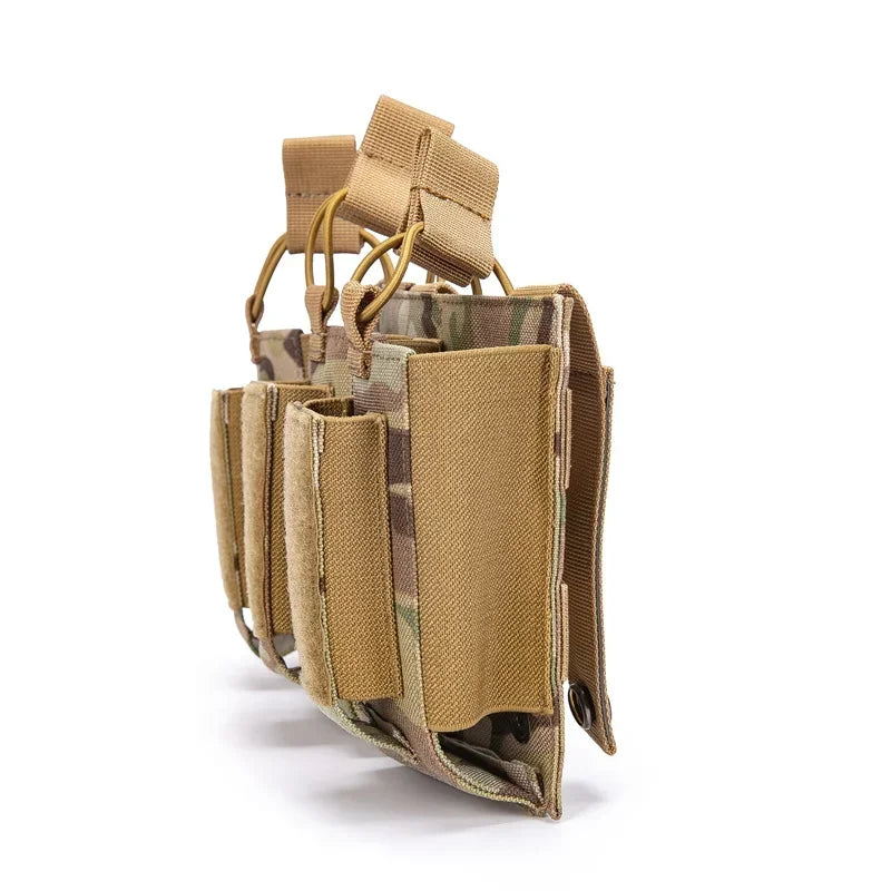 Porte chargeurs Tactical EDC Triple pour M4, M14, M16, AK, AR, Glock (Système MOLLE) BLACKBEARD OUTDOOR INDUSTRIES