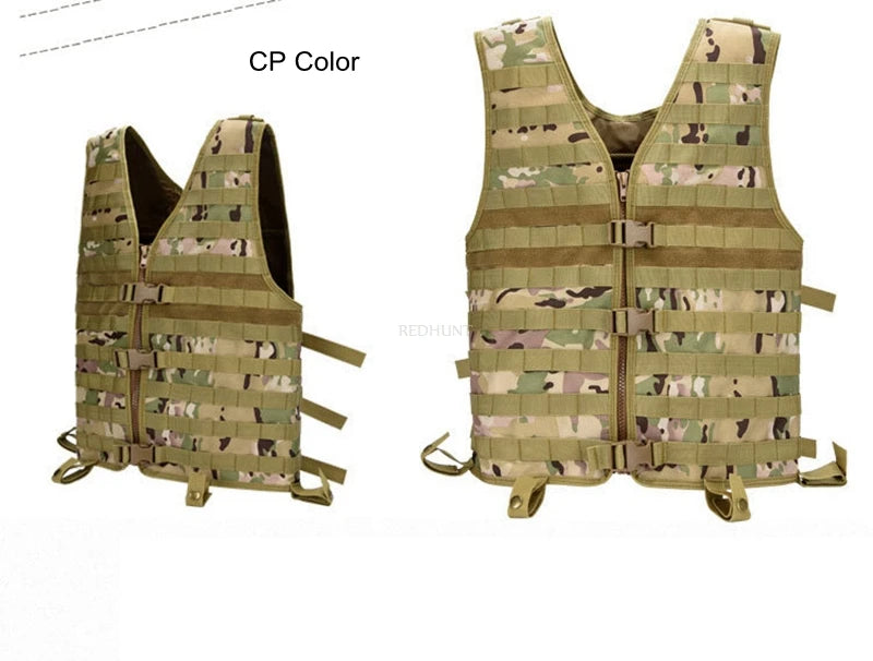 Gilet Tactique Molle pour Homme – Équipement de Chasse et de Sport avec Système d'Hydratation, Sécuritaire et Pratique pour Chasse et Pêche BLACKBEARD OUTDOOR INDUSTRIES