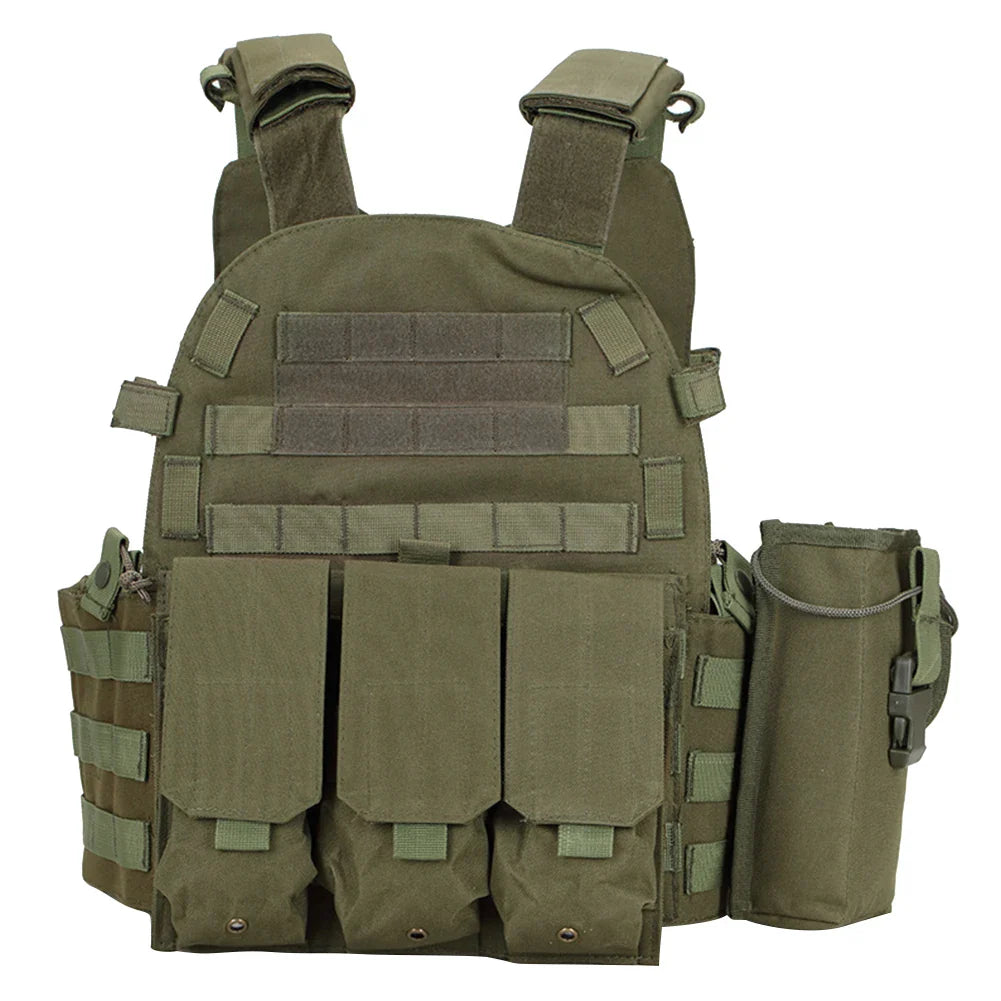 Gilet Porte-Plat en Nylon 600D Camouflage – Gilet de Protection Multifonction pour Chasse et Activités Outdoor - BLACKBEARD OUTDOOR INDUSTRIES