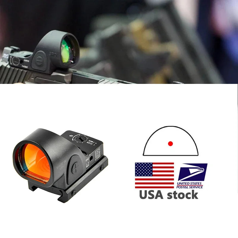 SRO Mini Red Dot Sight — Collimateur Reflex Compact pour Rail 20 mm - BLACKBEARD OUTDOOR INDUSTRIES