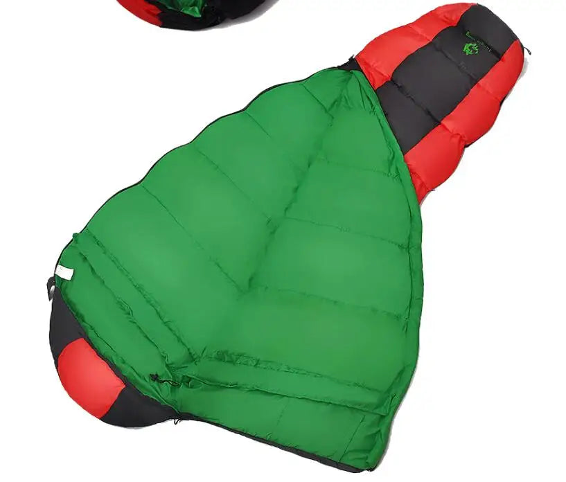 Jungle King CY0901 Sac de Couchage en Coton Épais à Quatre Trous – Sac de Couchage Thermique Hiver pour Camping et Voyage - BLACKBEARD OUTDOOR INDUSTRIES