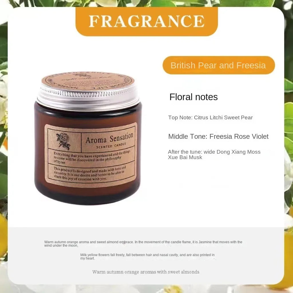 Bougie Aromathérapie au Soja - Bougie Parfumée sans Fumée en Coupe - Décoration de Maison, Souvenir et Fragrance - BLACKBEARD OUTDOOR INDUSTRIES