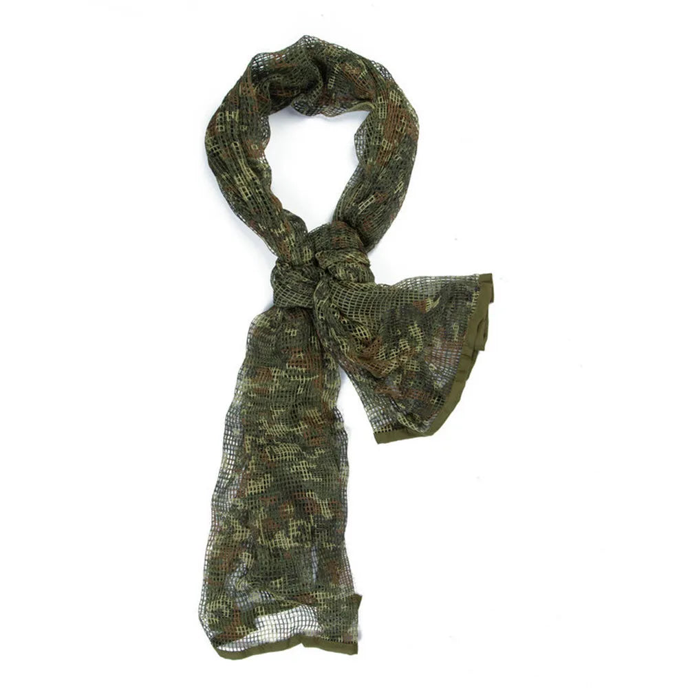 Foulard Camouflage en Maille - Voile de Sniper Camouflage pour Extérieur (Camping, Randonnée, Chasse, Tir) BLACKBEARD OUTDOOR INDUSTRIES