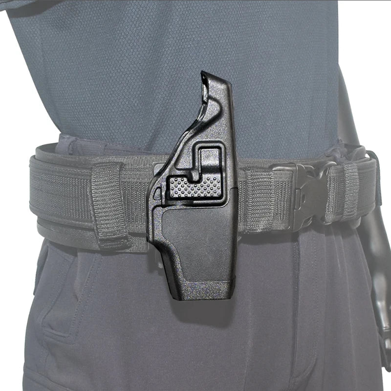 Tactical Stun gun Taser Holster MOLLE-Compatible X26 Polymer Rotating Holster with Index Finger Release for Outdoor Enforcement BLACKBEARD OUTDOOR INDUSTRIES