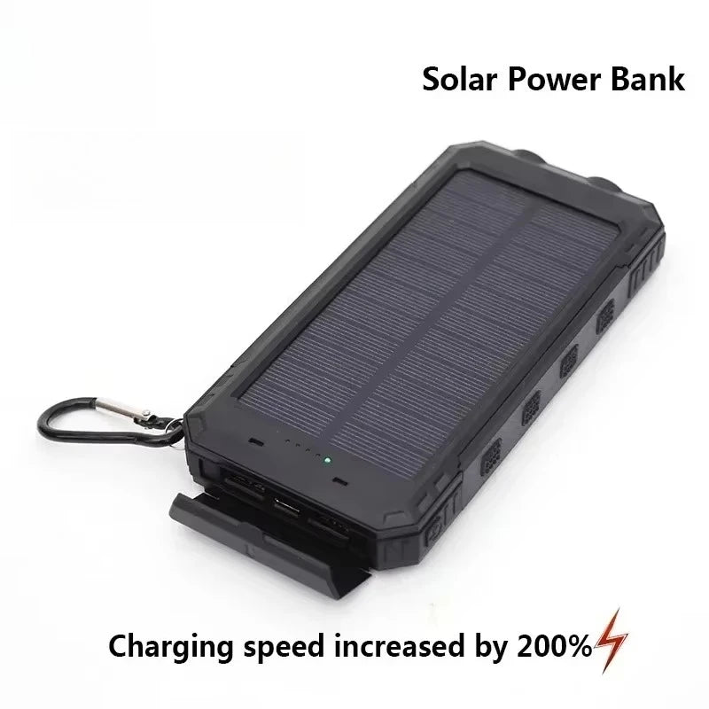 Batterie Externe Solaire 200000mAh – Chargeur Portable Ultra Haute Capacité - BLACKBEARD OUTDOOR INDUSTRIES