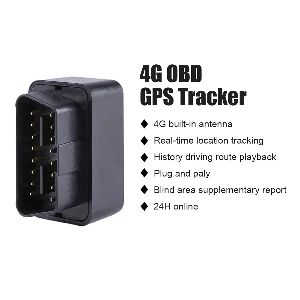 Mini Tracker GPS OBD 2G/4G pour Voiture – Système de Suivi Antivol avec Alarme, Géofencing, App Gratuite pour iOS/Android BLACKBEARD OUTDOOR INDUSTRIES