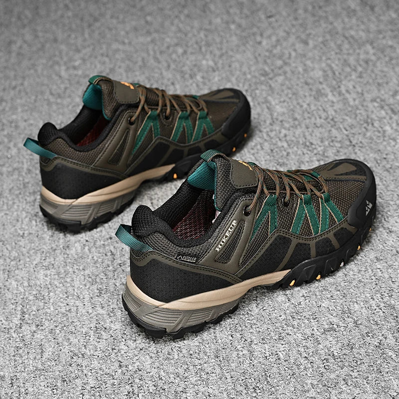 HIKEUP Sneakers Respirants avec Amorti Antidérapants – Chaussures de Randonnée Homme pour Course, Trekking et Sports de Plein Air BLACKBEARD OUTDOOR INDUSTRIES