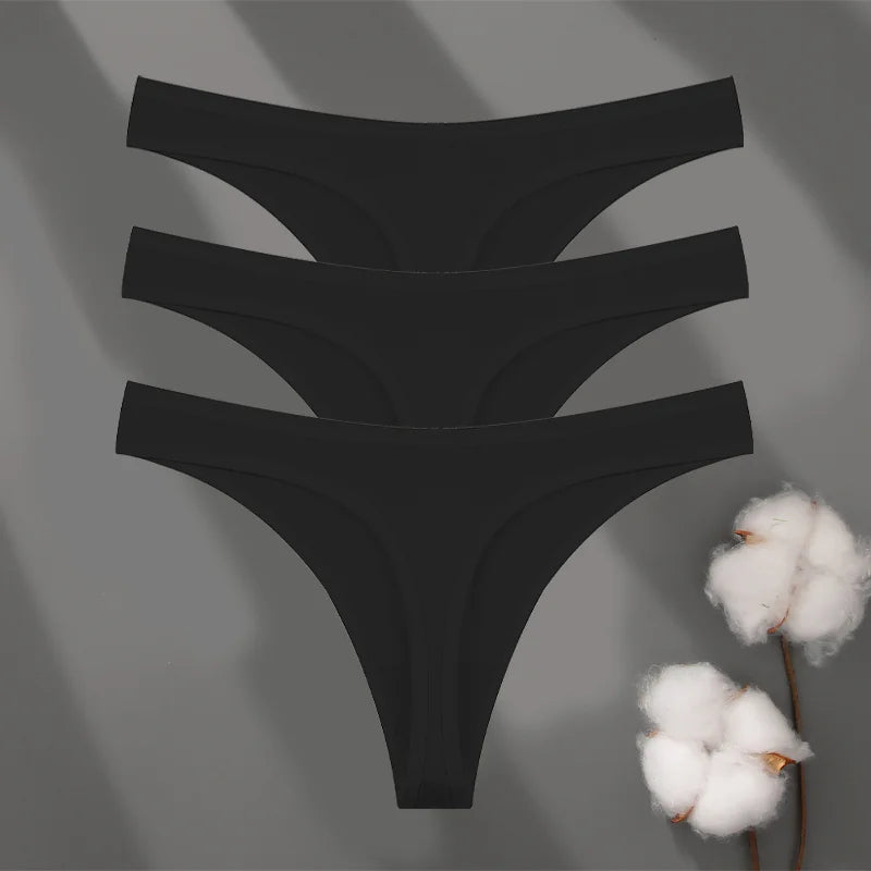 Lot de 3 Strings Femme – Coton Ultra Doux & Invisible | FINETOO - BLACKBEARD OUTDOOR INDUSTRIES