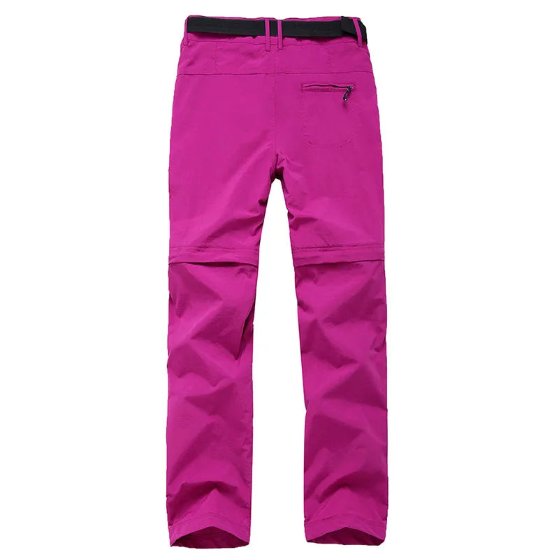 Pantalon Randonnée Femme Été Séchage Rapide – Convertible en Short – NUONEKO - BLACKBEARD OUTDOOR INDUSTRIES