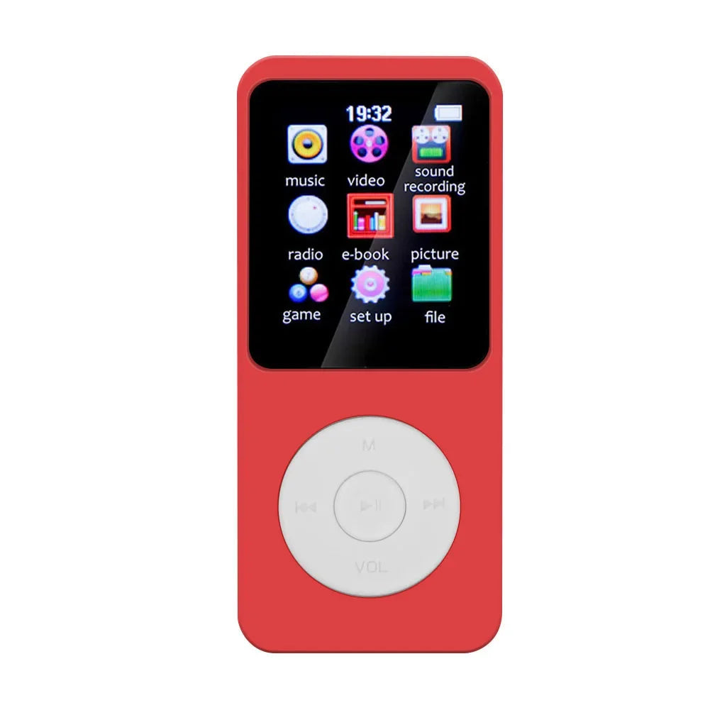 Lecteur MP3 Portable HiFi P3 avec Écran TFT 1,8’’ Bluetooth 5.4 | Haut-parleur intégré | Lecture Vidéo | Radio FM | Enregistreur Vocal | Lecteur E-Book - BLACKBEARD OUTDOOR INDUSTRIES