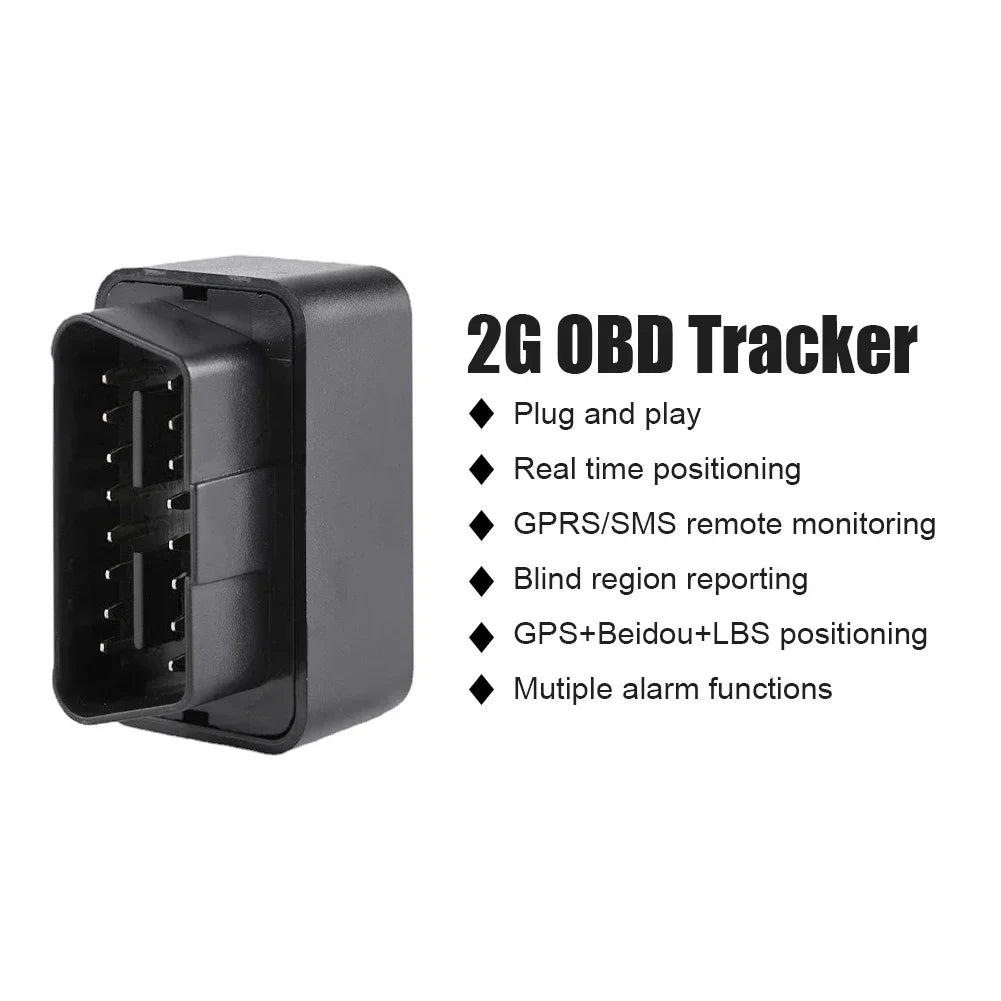 Mini Tracker GPS OBD 2G/4G pour Voiture – Système de Suivi Antivol avec Alarme, Géofencing, App Gratuite pour iOS/Android BLACKBEARD OUTDOOR INDUSTRIES
