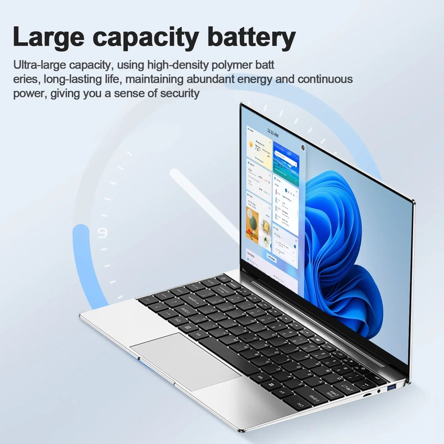 Laptop Intel Celeron N3700 14" Full HD | 16GB DDR4 RAM | 1TB SSD | Windows 11 | Fingerprint Unlock - BLACKBEARD OUTDOOR INDUSTRIES