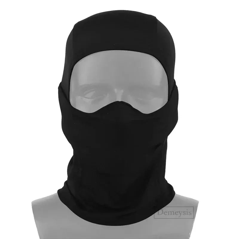 Tactical Mask Outdoor Balaclava – Masque Balaclava Silicone Demi-visage Coupe-vent Ma boutique