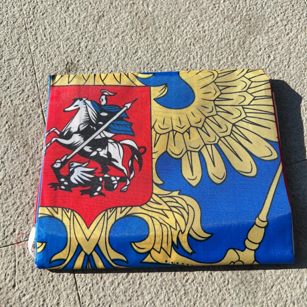 Drapeau de la Russie – 90x150 cm – Polyester – Drapeau Présidentiel Russe – Bannière Nationale BLACKBEARD OUTDOOR INDUSTRIES