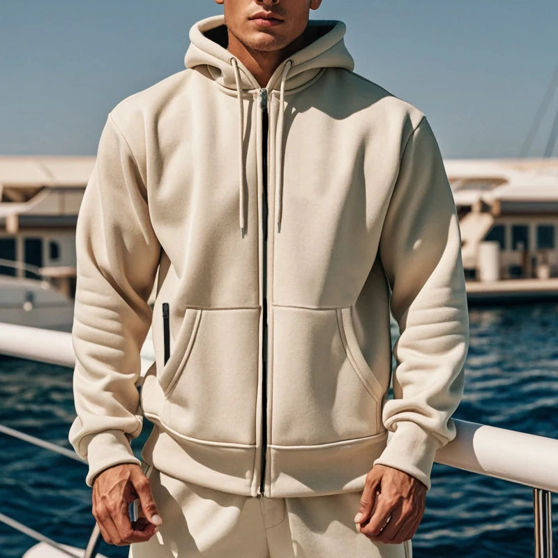 Sweatshirt à Capuche Zippé pour Homme – Confort et Chaleur BLACKBEARD OUTDOOR INDUSTRIES