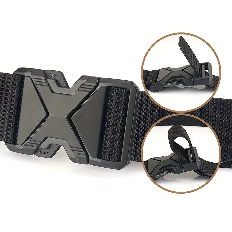 Lot de 2 Ceintures Tactiques en Toile – Style Sportif & Décontracté - BLACKBEARD OUTDOOR INDUSTRIES