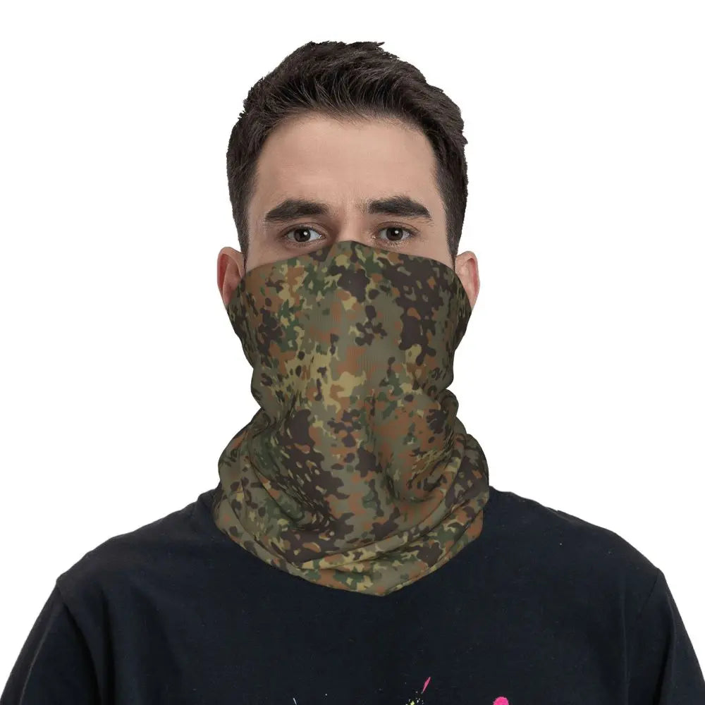 Tiger Stripe Camo – Bandeau Tour de Cou Hiver Multifonction pour Hommes et Femmes | Parfait pour Randonnée, Cyclisme, Sports Outdoor et Usage Quotidien - BLACKBEARD OUTDOOR INDUSTRIES