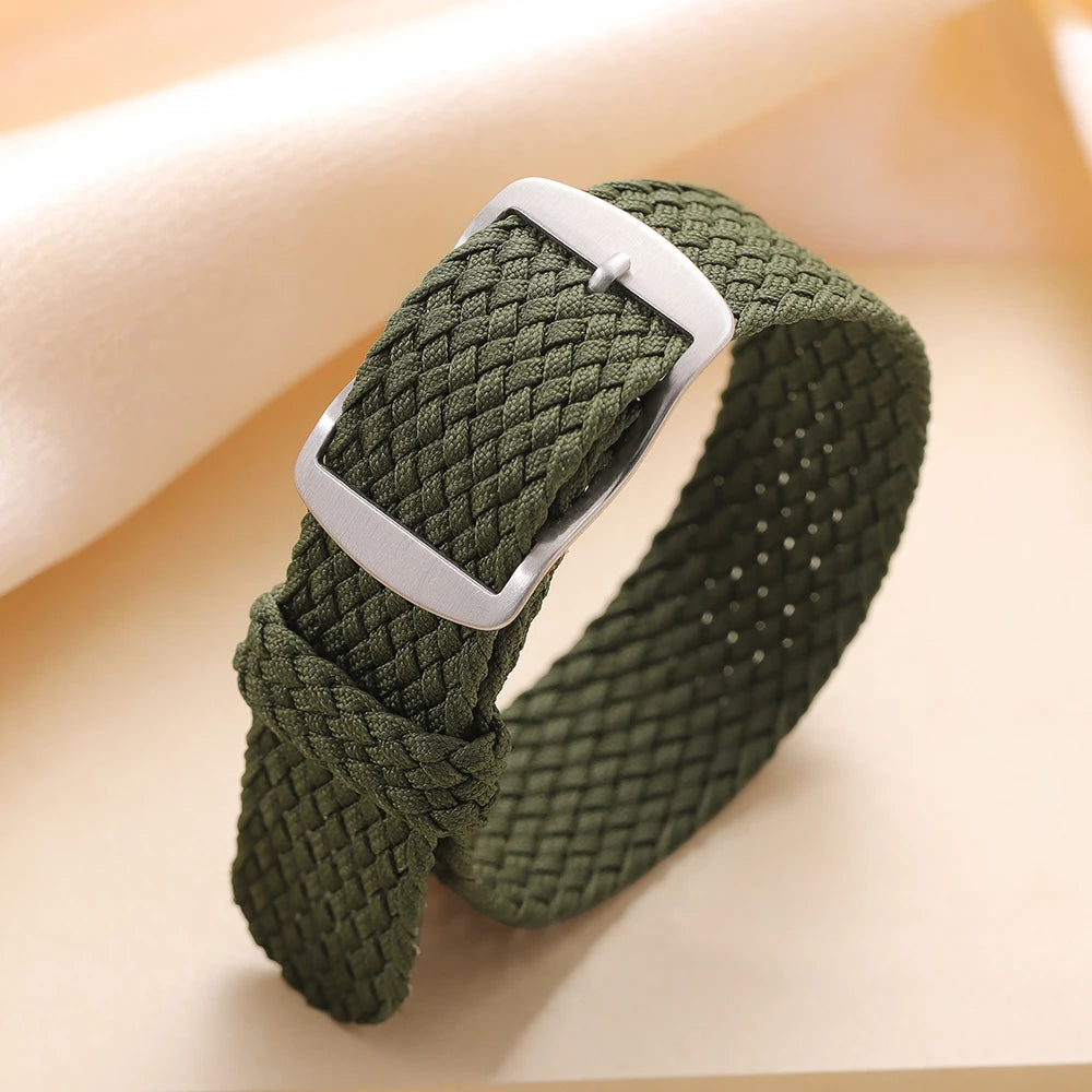 Bracelet de Montre en Toile Nylon Tissée – Compatible avec Omega, Seiko, Samsung, Huawei et Autres Montres - BLACKBEARD OUTDOOR INDUSTRIES