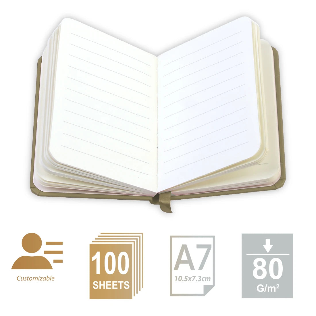 MOTARRO Carnet A7 Mini – Élégance et Praticité au Quotidien BLACKBEARD OUTDOOR INDUSTRIES