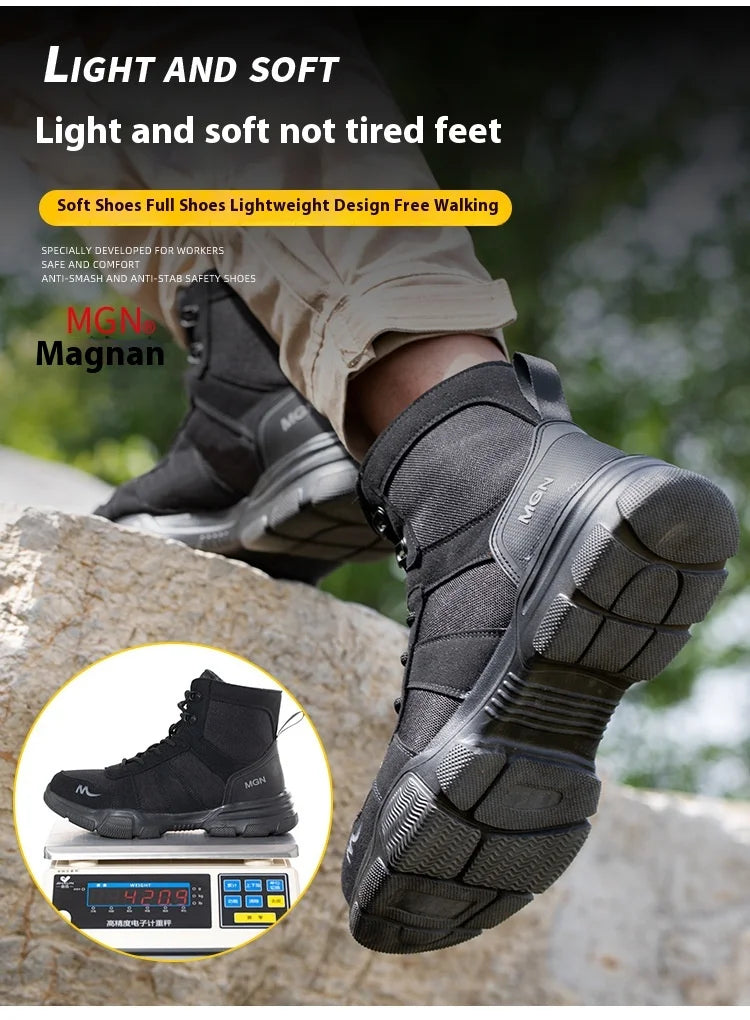 Chaussures de Sécurité Hommes & Femmes – Embout Acier – Antidérapantes & Légères – Certifiées CE - BLACKBEARD OUTDOOR INDUSTRIES