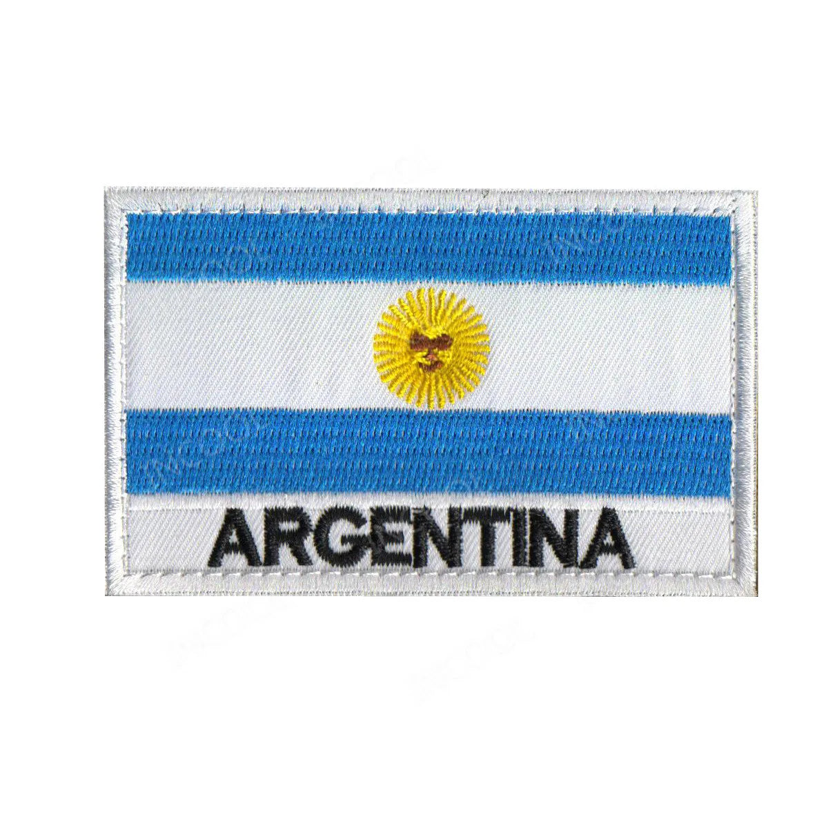 Patch Drapeaux Brodés Amérique et Caraïbes – 8×5 cm avec Velcro - BLACKBEARD OUTDOOR INDUSTRIES