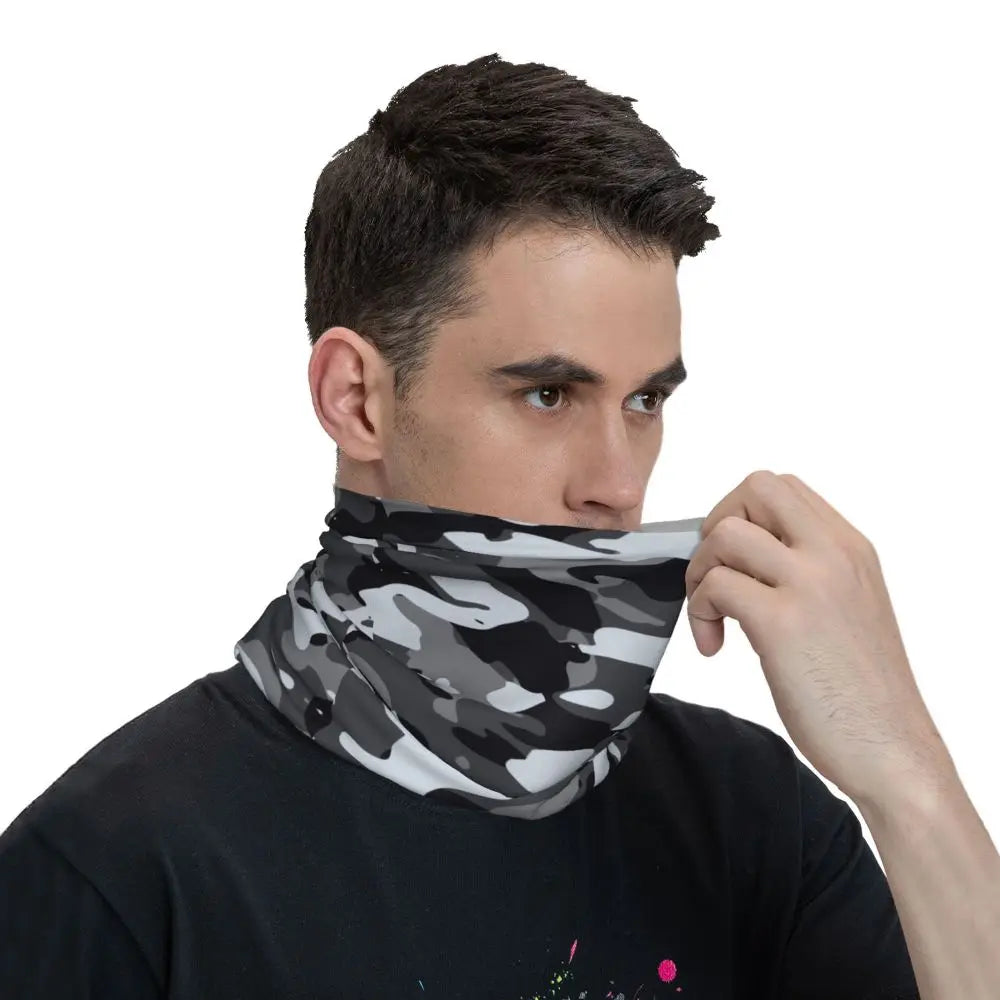 Tiger Stripe Camo – Bandeau Tour de Cou Hiver Multifonction pour Hommes et Femmes | Parfait pour Randonnée, Cyclisme, Sports Outdoor et Usage Quotidien - BLACKBEARD OUTDOOR INDUSTRIES