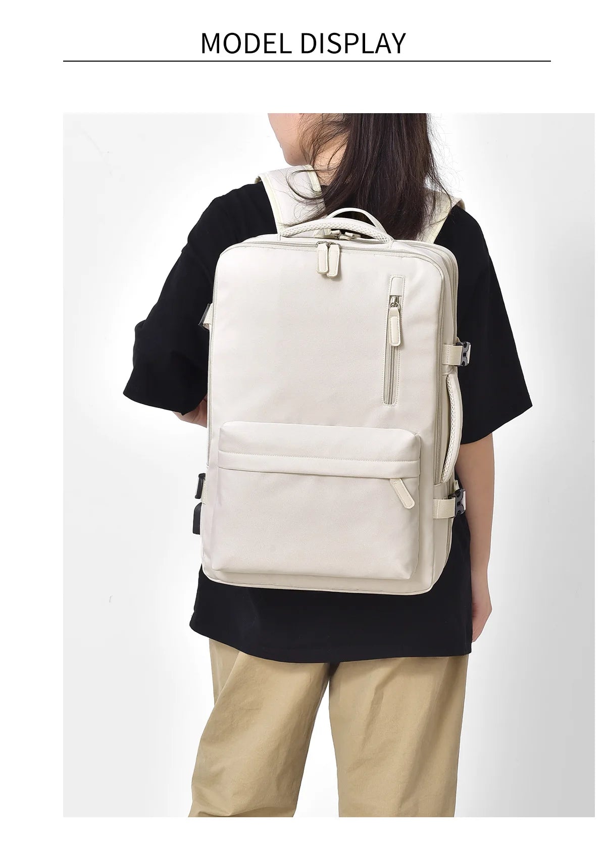 Sac à Dos Cabine 40x30x20 cm – Bagage à Main Avion, Sac à Dos Ordinateur, Voyage, École, Hommes et Femmes - BLACKBEARD OUTDOOR INDUSTRIES