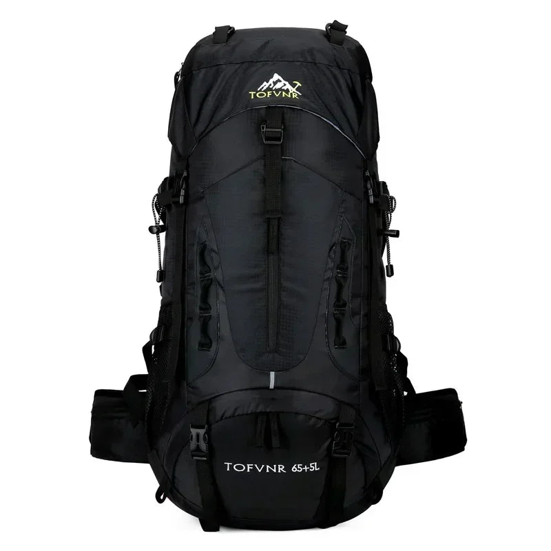 Sac à Dos de Camping 65L – Grande Capacité, Étanche, Unisexe - BLACKBEARD OUTDOOR INDUSTRIES