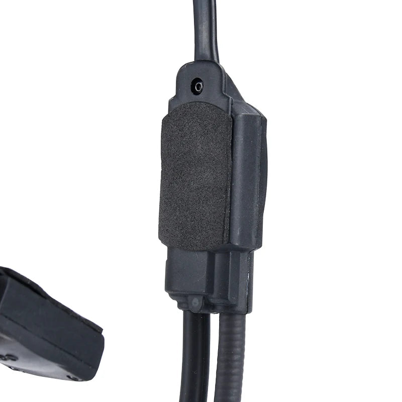 Casque Tactique WADSN MH180-V avec Conduction Osseuse pour Airsoft – Casque de Signalisation avec Microphone pour Interface 7.0 PLUG PTT BLACKBEARD OUTDOOR INDUSTRIES