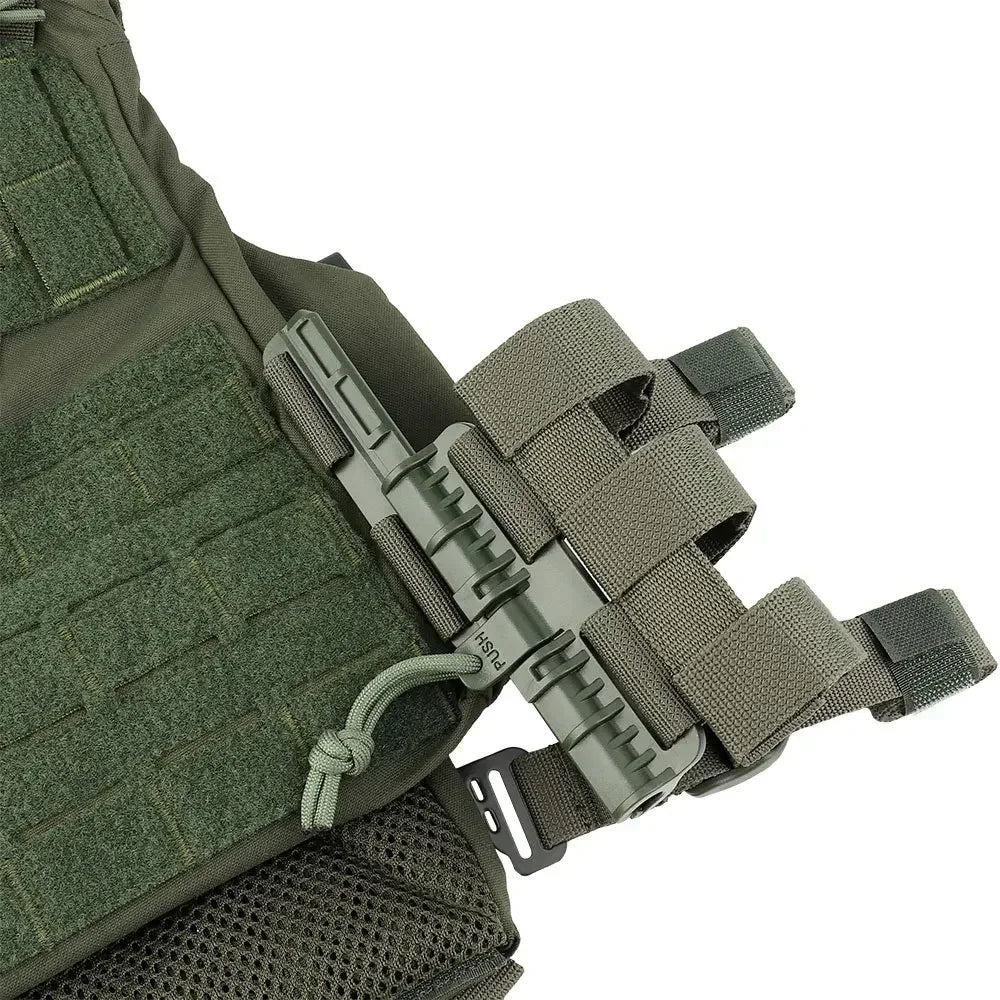 Porte-Plaques Tactique K19 3.0 – LEEDOAR | MOLLE Découpe Laser & Dégagement Rapide Ma boutique