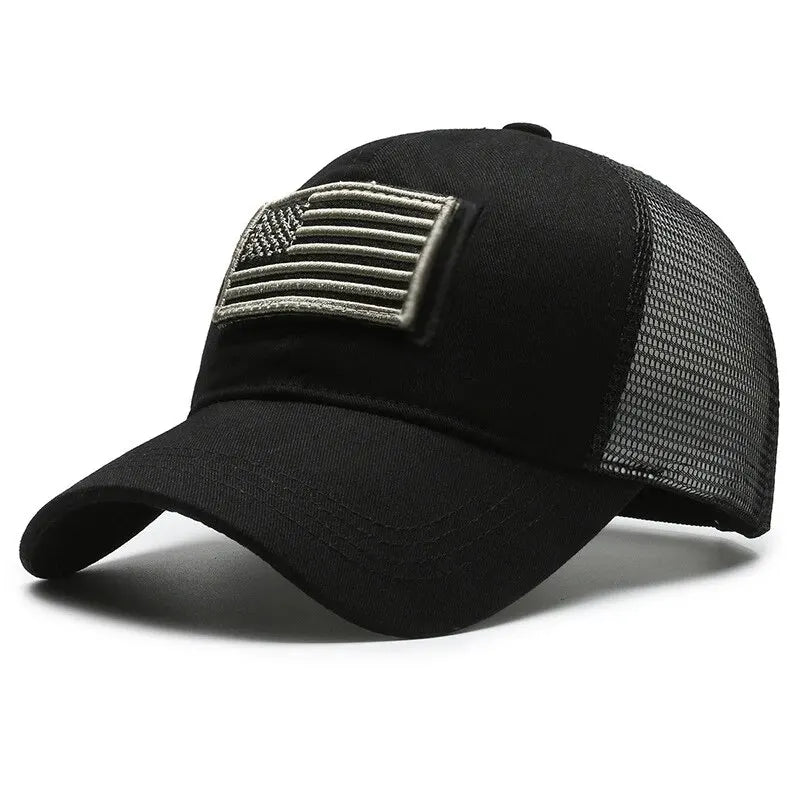 Casquette Baseball Mesh Respirante Brodée – Unisexe, Protection Solaire, Printemps & Été - BLACKBEARD OUTDOOR INDUSTRIES