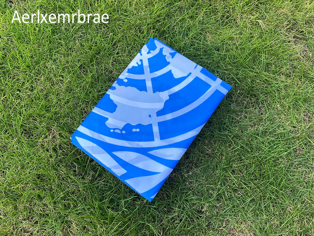 Drapeau des Nations Unies (ONU) - 90x150cm en Polyester BLACKBEARD OUTDOOR INDUSTRIES