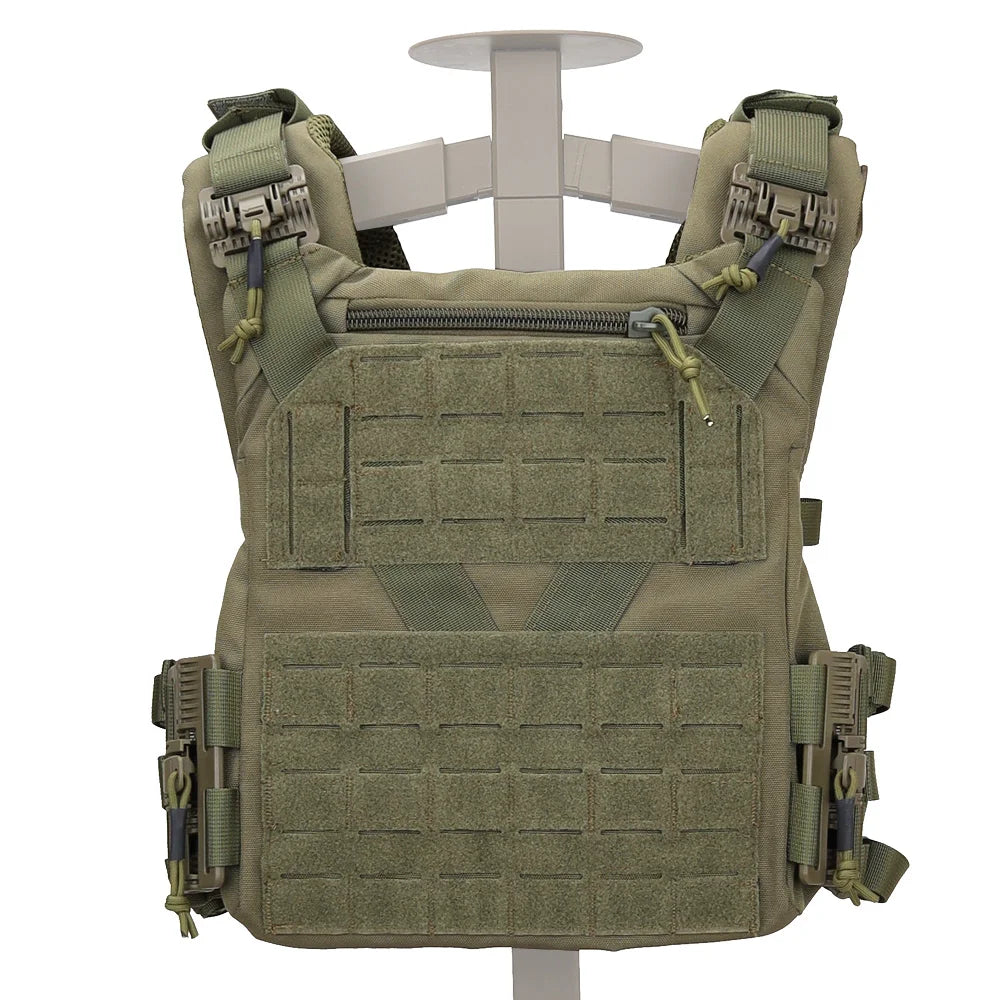 Gilet Tactique Outdoor 3.0 K19 pour Chasse – Porte Plaques MOLLE avec Système de Libération Rapide et Ceinture Ajustable – Équipement de Combat BLACKBEARD OUTDOOR INDUSTRIES