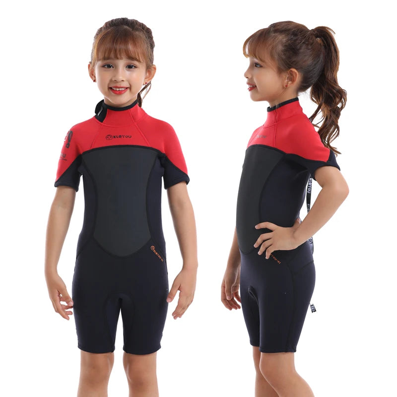 Combinaison Shorty Néoprène Enfant – Surf, Plongée, Natation - BLACKBEARD OUTDOOR INDUSTRIES