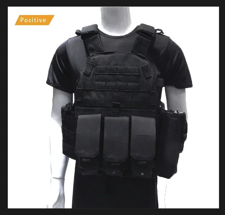Gilet Tactique Militaire 6094 – Airsoft, Chasse, Armée, Wargame - BLACKBEARD OUTDOOR INDUSTRIES