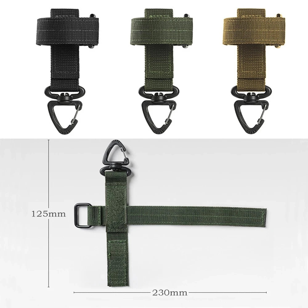 Crochets Multifonctions en Nylon pour Gants – Système de Fixation Sécurisé pour Activités Extérieures, Escalade et Camping BLACKBEARD OUTDOOR INDUSTRIES