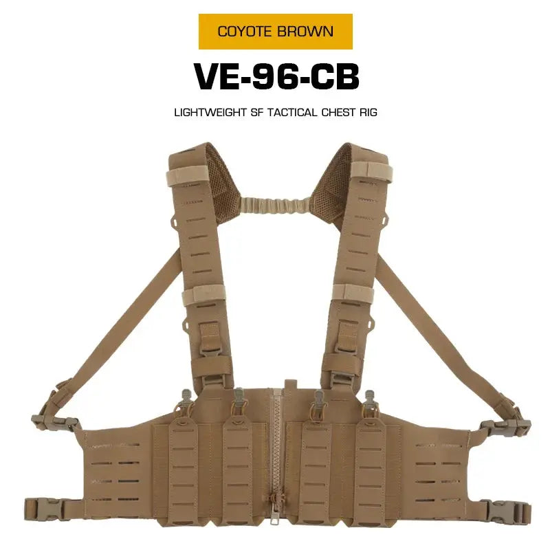Chest Rig Tactique SF Léger – Libération Rapide avec Système MOLLE Ma boutique