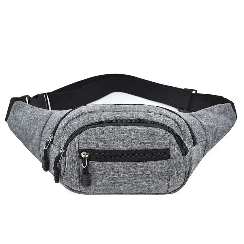 Sac Banane Homme Étanche – Style Coréen, Toile Oxford, Multi-usage - BLACKBEARD OUTDOOR INDUSTRIES