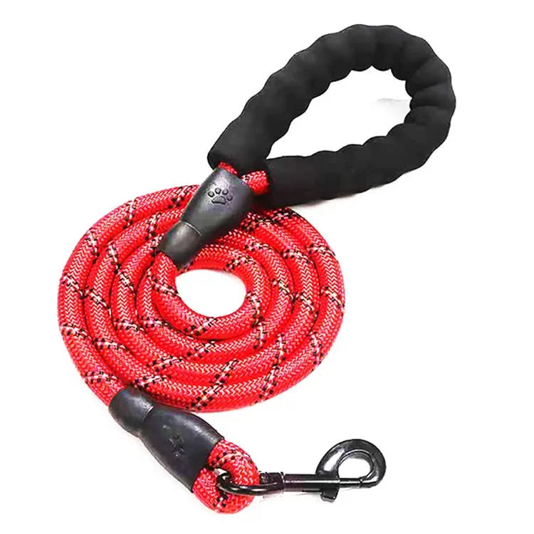 Laisse Réfléchissante Résistante pour Chien – Tous Gabarits | Anti-Traction & Sécurité Ma boutique