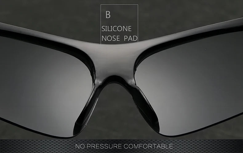 Lunettes de Soleil Sport RR7427 – Cyclisme Route & VTT Protection Totale – Confort Léger – Design Agressif - BLACKBEARD OUTDOOR INDUSTRIES