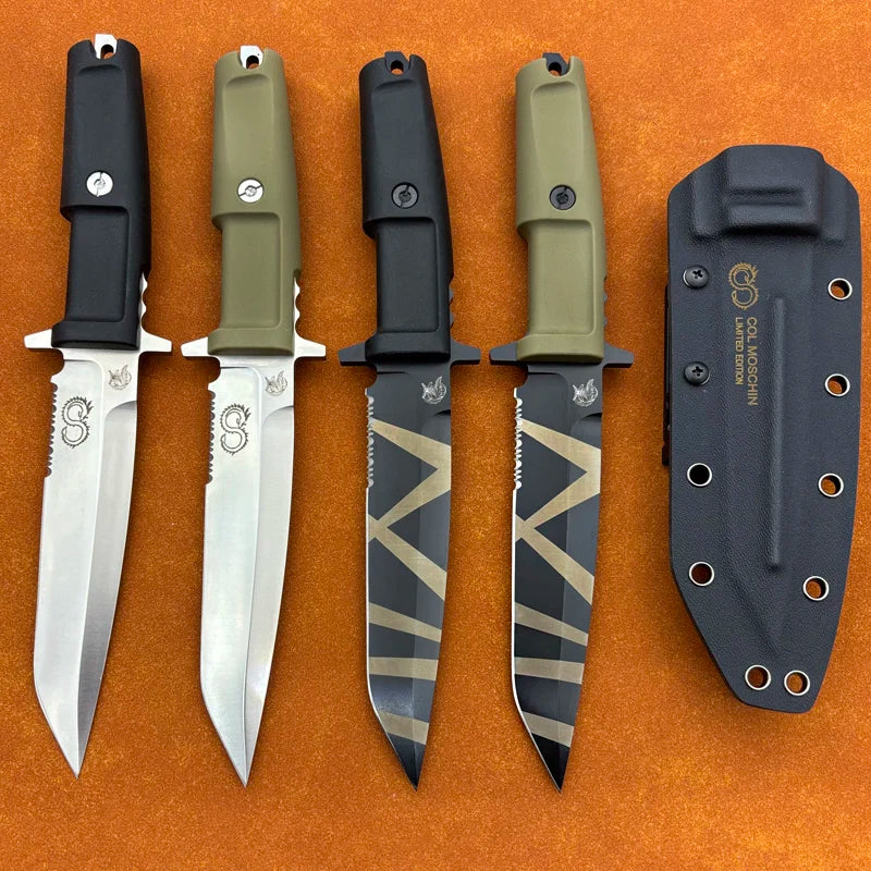 Extreme Ratio COL MOSCHIN DOB III GEO DESERT – Couteau Tactique Fixe Outdoor - BLACKBEARD OUTDOOR INDUSTRIES