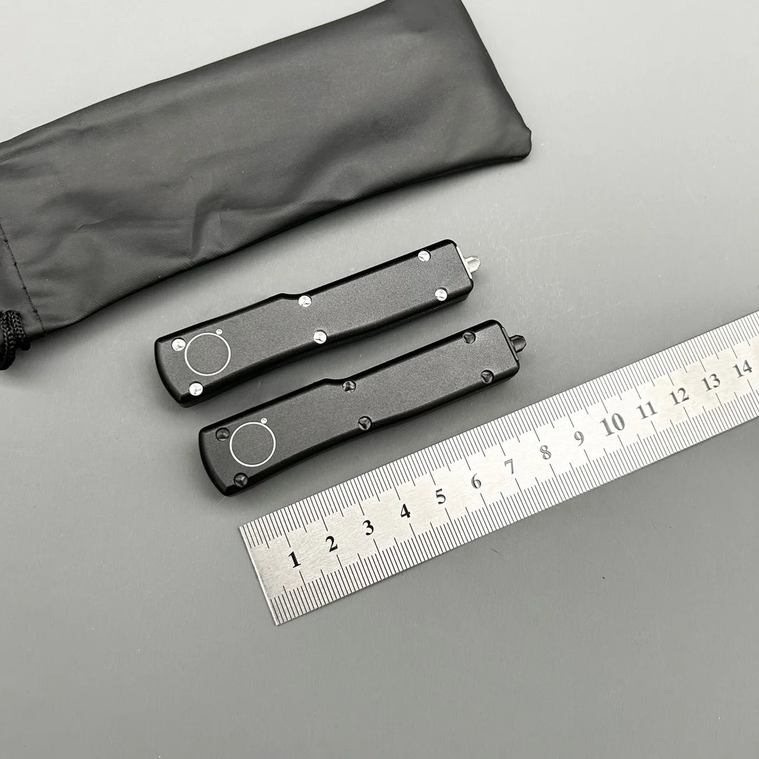 Mini Couteau M&T UT 70 – CNC Aluminium Aviation – Outil de Survie EDC Poche pour Camping, Chasse et Auto-défense - BLACKBEARD OUTDOOR INDUSTRIES