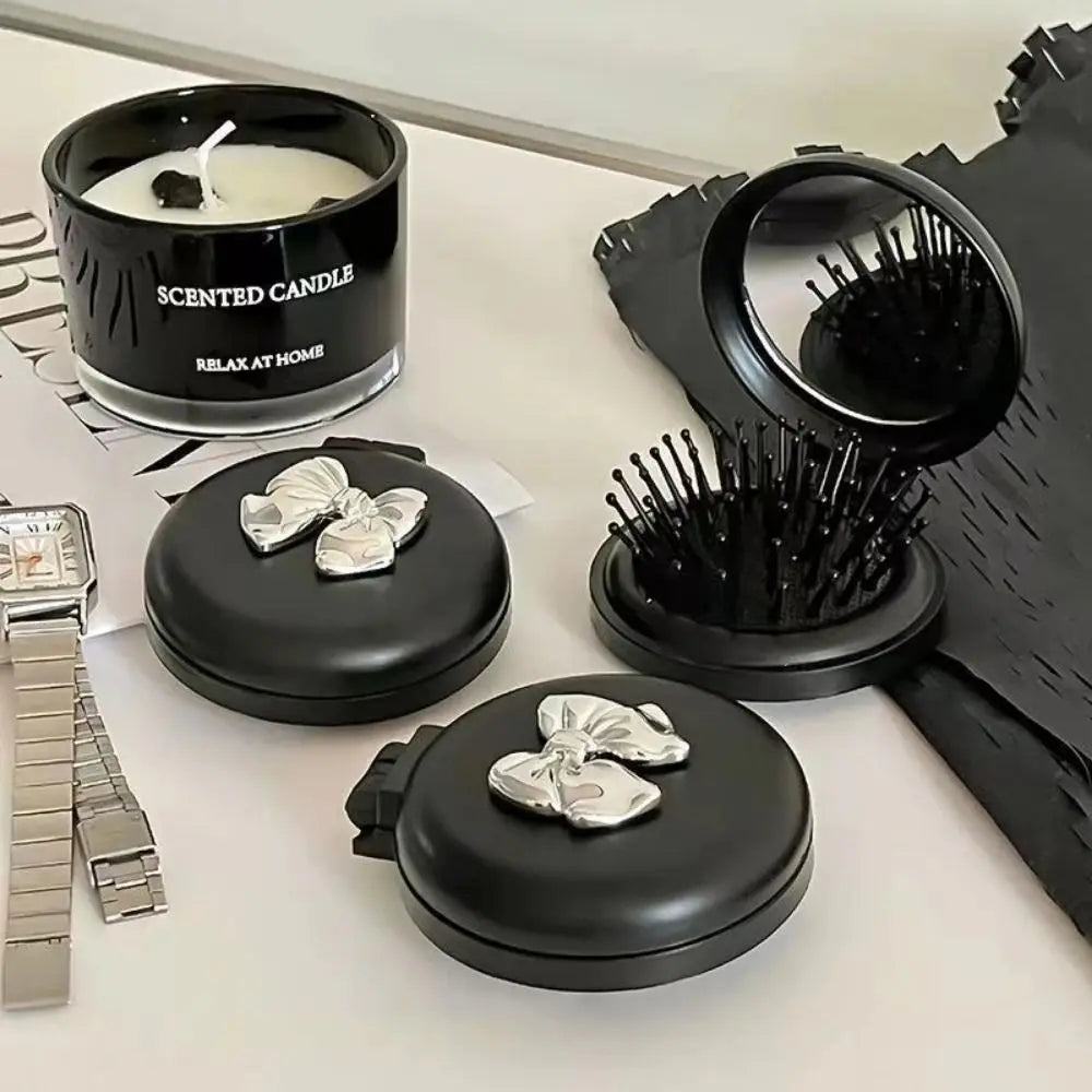 Peigne Pliable Masseur avec Miroir de Maquillage – 1 pièce - BLACKBEARD OUTDOOR INDUSTRIES
