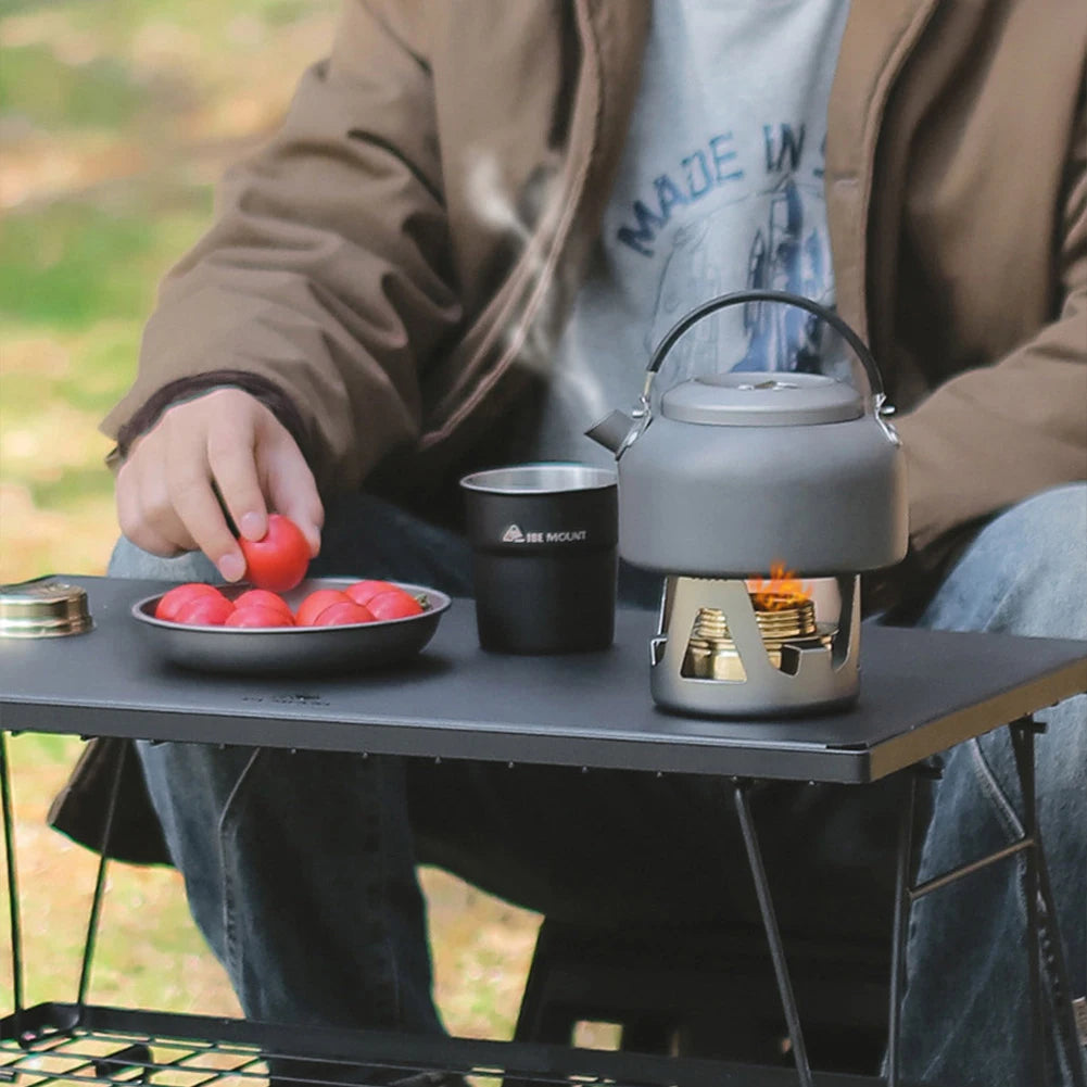 Réchaud à Alcool Portable Mini – Réglable avec Support en Alliage - BLACKBEARD OUTDOOR INDUSTRIES
